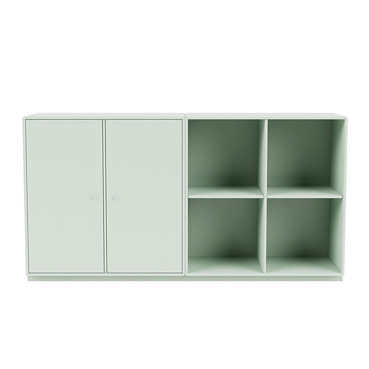 Montana Paar klassisches Sideboard mit 3 cm Sockel, Nebel