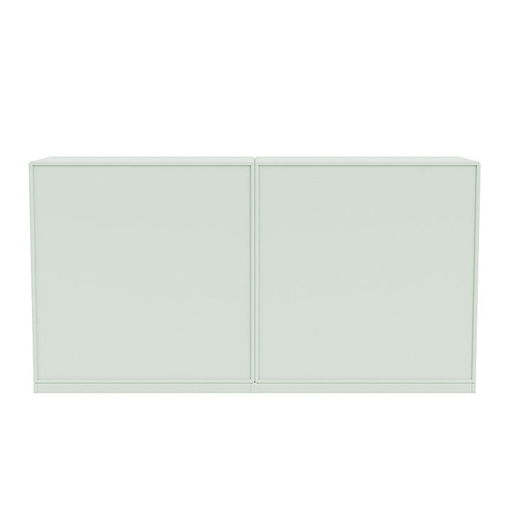 Montana Pair Classic Bookboard avec socle de 3 cm, brume