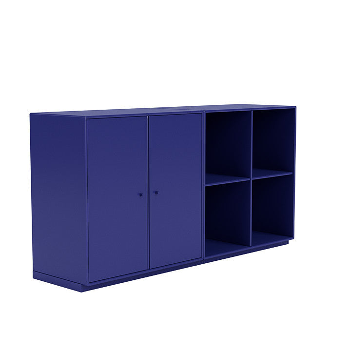 Montana Paar klassisches Sideboard mit 3 cm Sockel, Monarchblau