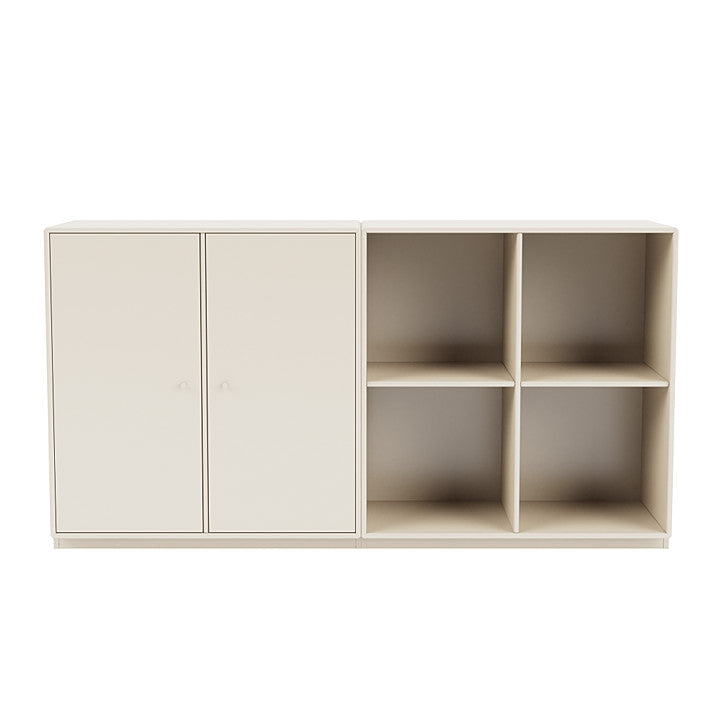 Coppia Montana Classic Sideboard con plinto da 3 cm, avena