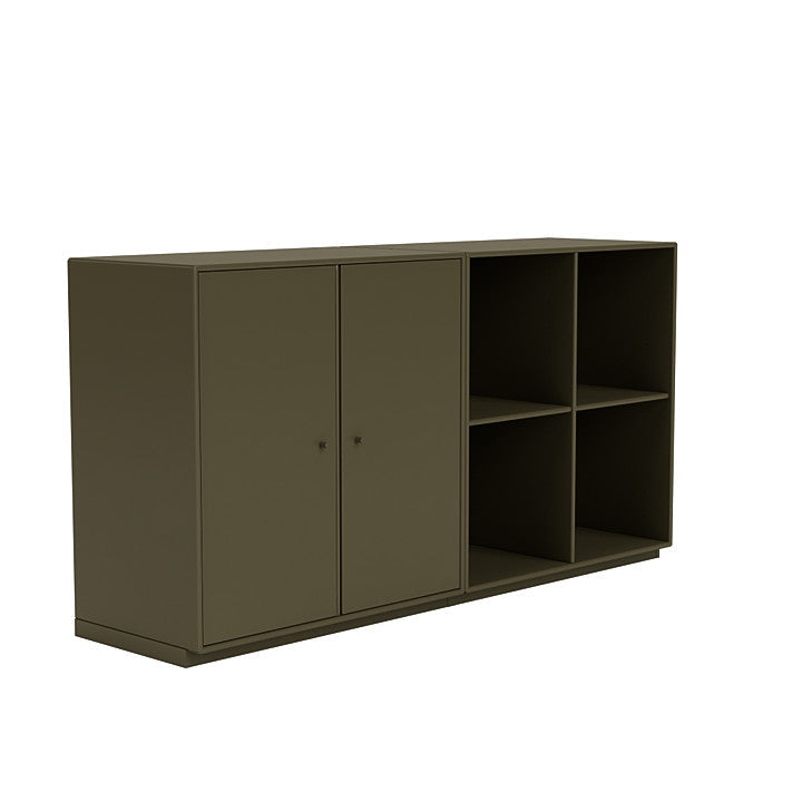 Coppia Montana Classic Sideboard con plinto da 3 cm, Origano Green