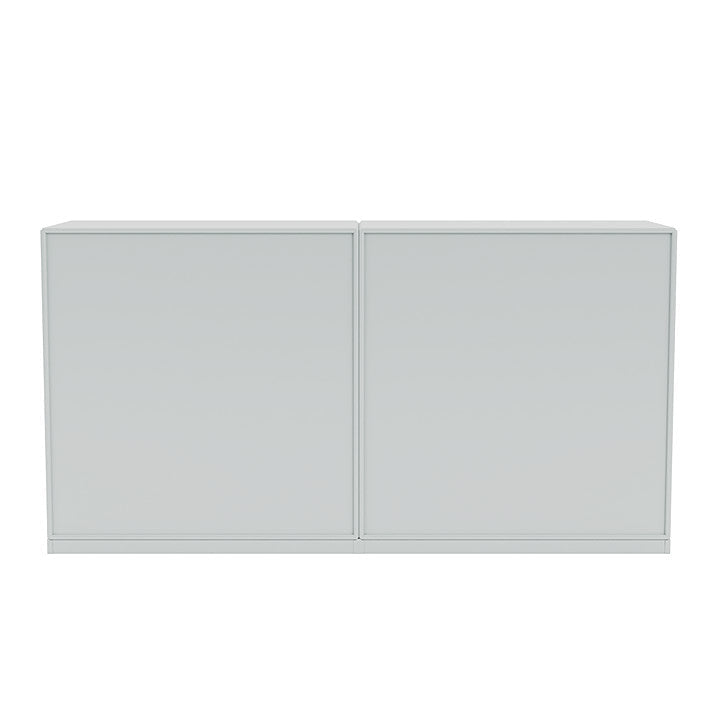 Coppia Montana Classic Sideboard con plinto da 3 cm, grigio Oyster