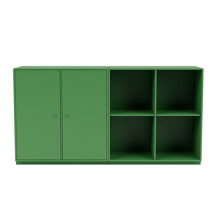 Montana Pair Classic Sideboard With 3 Cm Plinth, Parsley Green