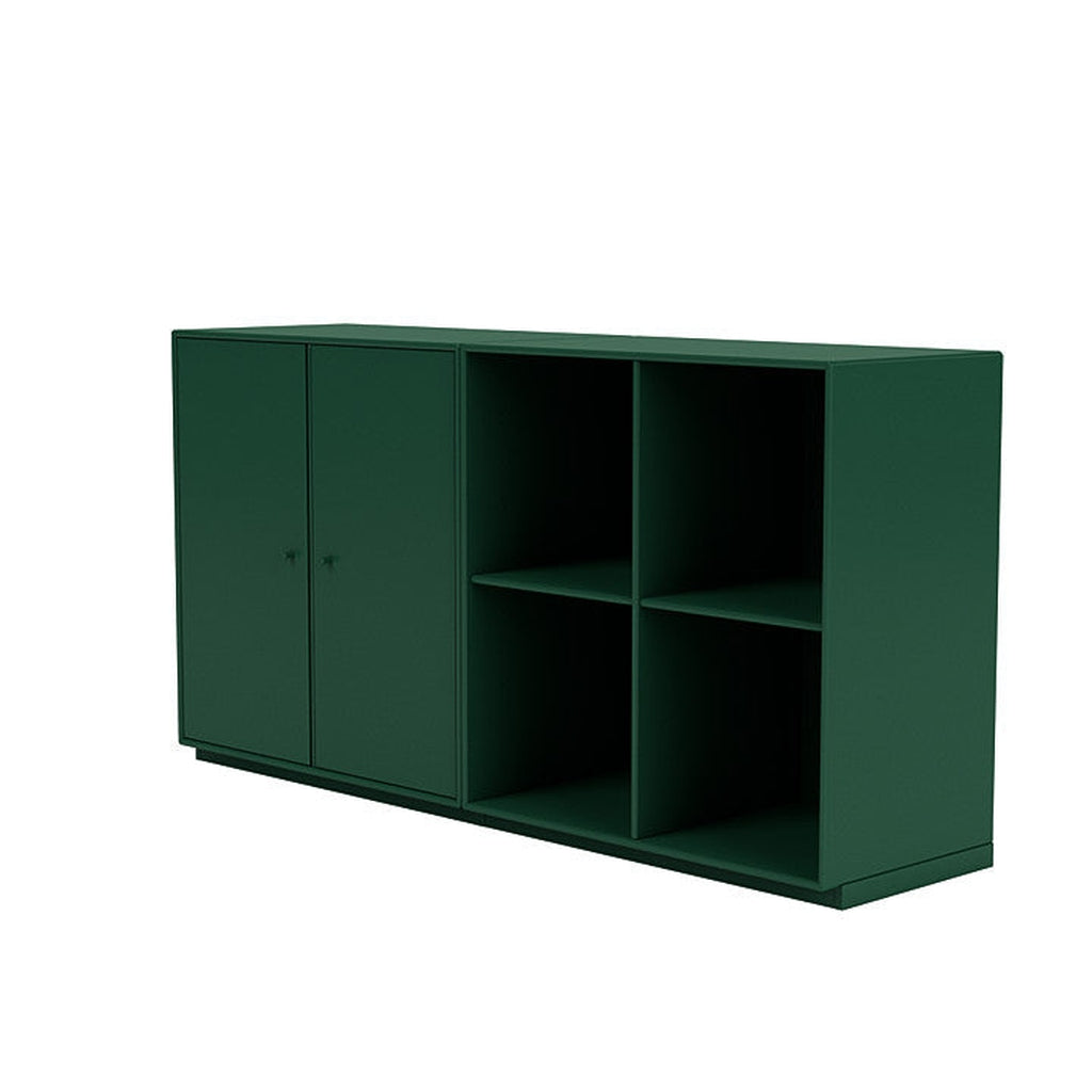 Montana Pair Classic Sideboard With 3 Cm Plinth, Pine Green