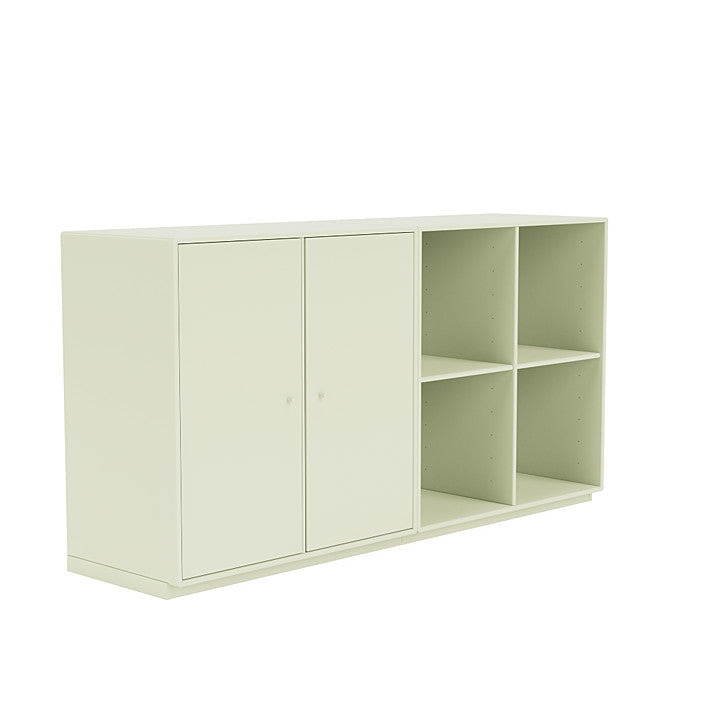 Montana Pair Classic Sideboard With 3 Cm Plinth, Pomelo Green