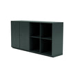 Montana Pair Classic Sideboard With 3 Cm Plinth, Black Jade