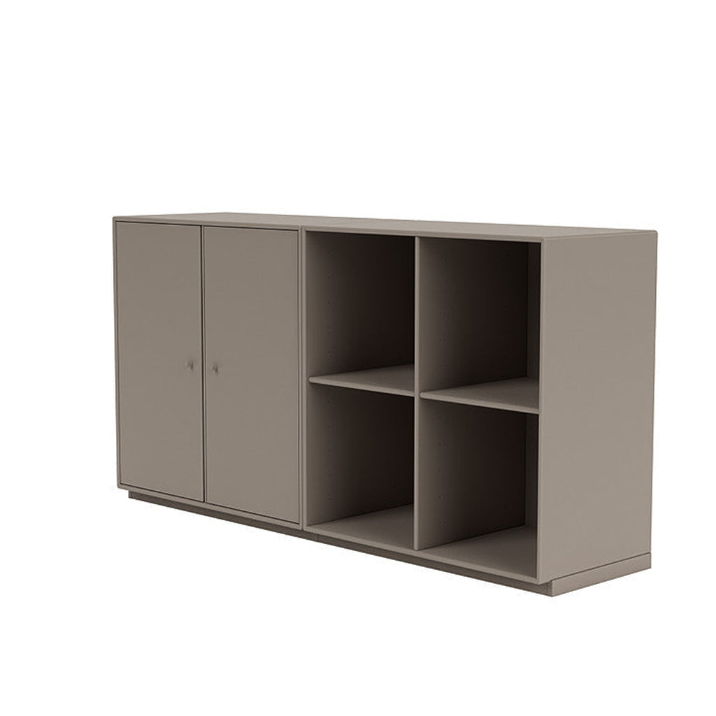 Montana paar klassiek dressoir met 3 cm plint, truffelgrijs