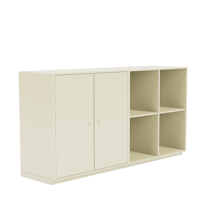 Montana Pair Classic Sideboard With 3 Cm Plinth, Vanilla White