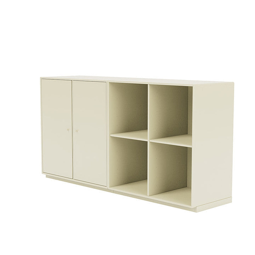 Montana paar klassiek dressoir met 3 cm plint, vanillewit