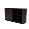 Coppia Montana Classic Sideboard con plinto da 7 cm, marrone balsamico