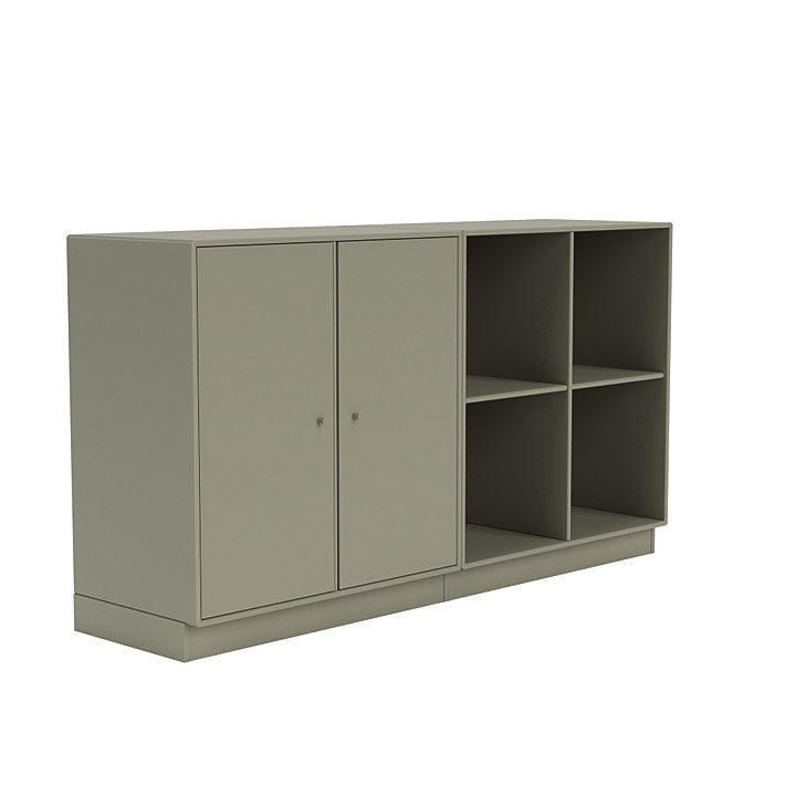 Coppia Montana Classic Sideboard con 7 cm Plinth, Green di finocchio