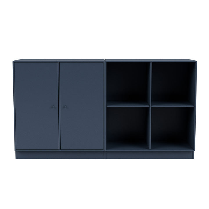 Coppia Montana Classic Sideboard con plinto da 7 cm, Juniper Blue