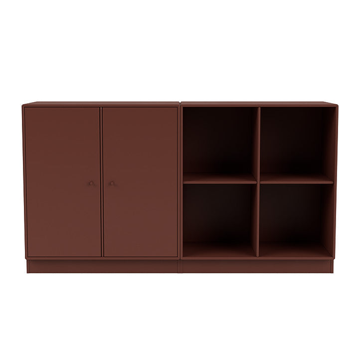 Coppia Montana Classic Sideboard con 7 cm Plinth, Masala