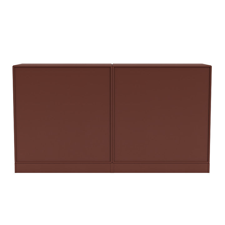 Montana Pair Classic Bookboard avec socle de 7 cm, Masala