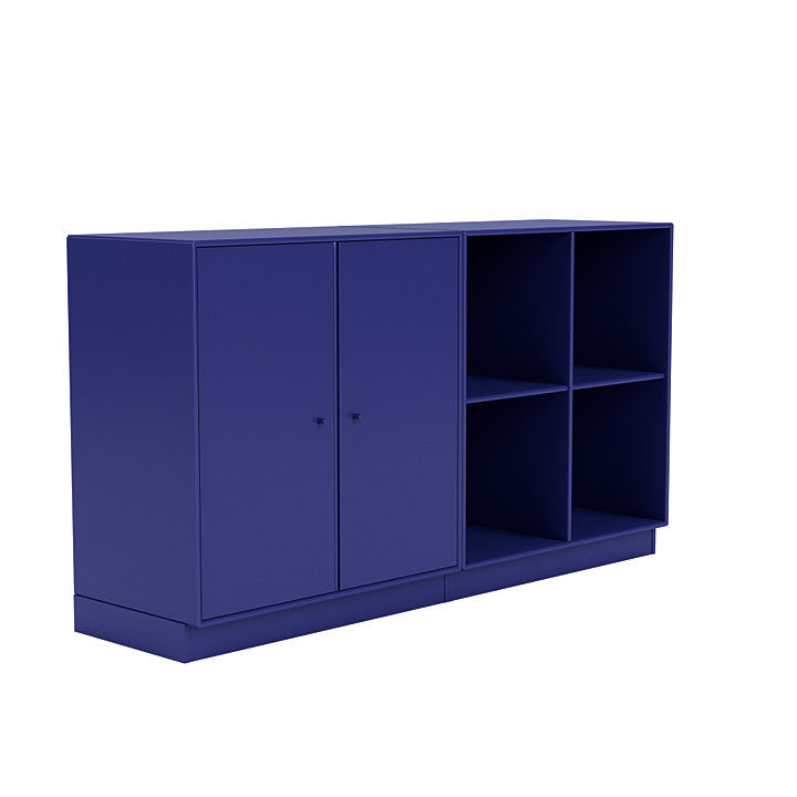 Montana paar klassiek dressoir met 7 cm plint, monarch blauw