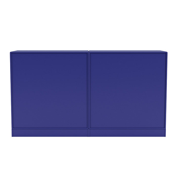 Montana Pair Classic Bookboard avec socle de 7 cm, monarque bleu