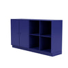 Montana paar klassiek dressoir met 7 cm plint monarch blauw