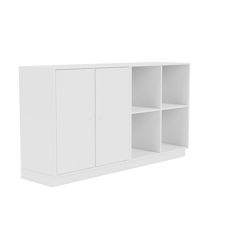 Montana Par Sideboard clásico con zócalo de 7 cm, nuevo blanco