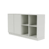 Montana coppia classica sideboard con plinto da 7 cm bianco nordico