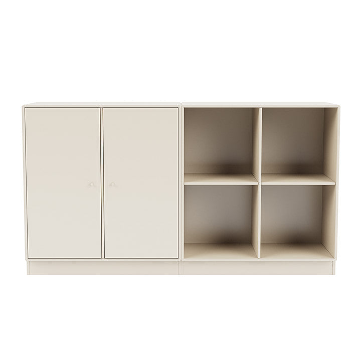 Coppia Montana Classic Sideboard con plinto da 7 cm, avena