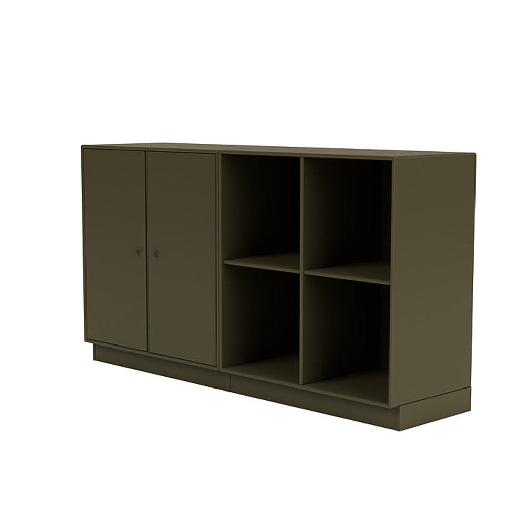 Coppia Montana Classic Sideboard con 7 cm Plinth, Origano Green