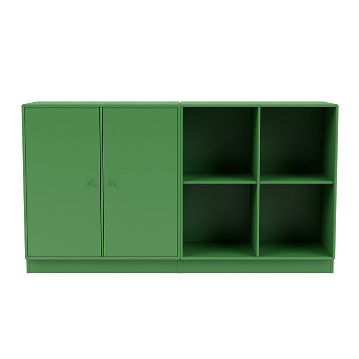 Coppia Montana Classic Classic Sideboard con 7 cm Plinth, Green di prezzemolo