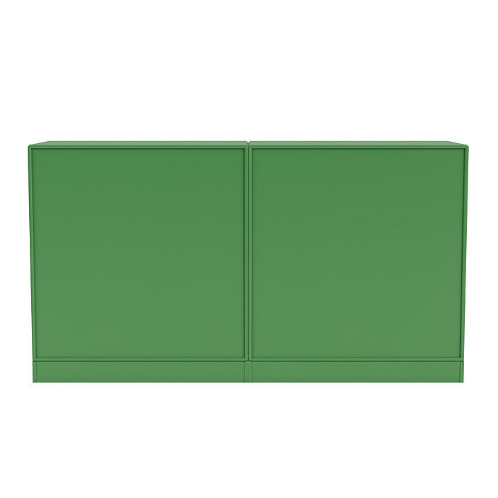 Coppia Montana Classic Classic Sideboard con 7 cm Plinth, Green di prezzemolo