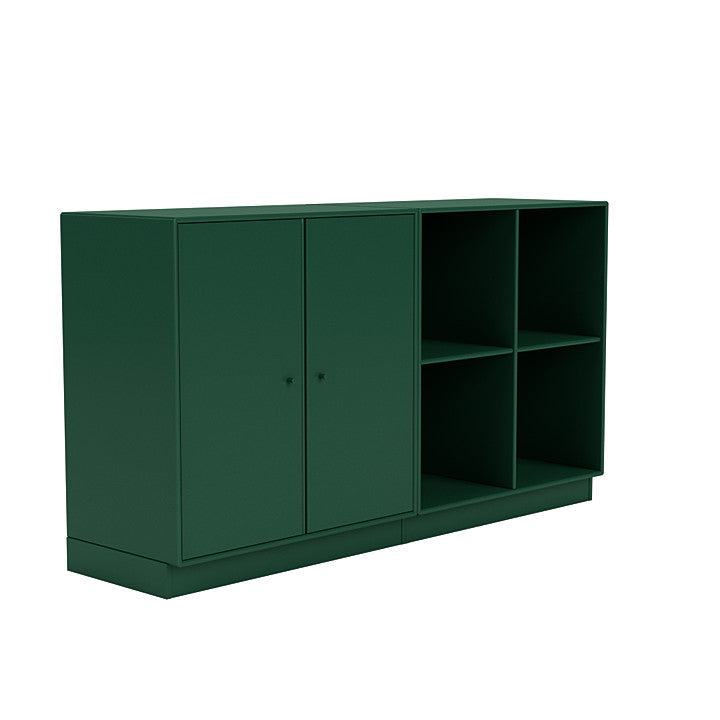 Montana Par Sideboard clásico con zócalo de 7 cm, Pine Green