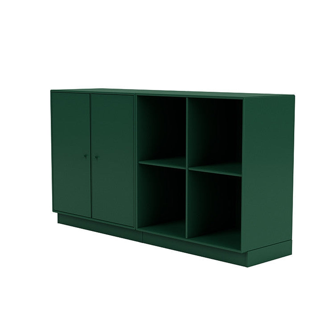 Coppia Montana Classic Sideboard con plinto da 7 cm, verde pino