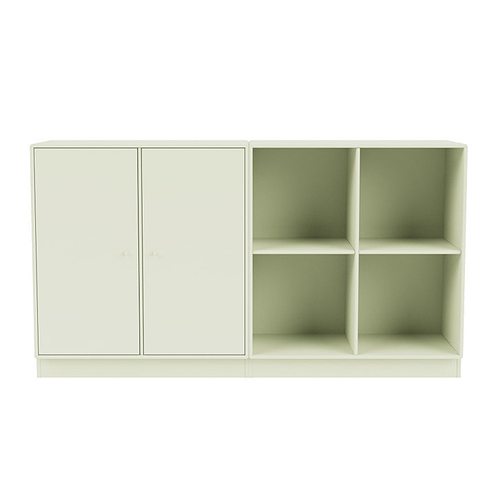 Coppia Montana Classic Sideboard con 7 cm Plinth, Pomelo Green