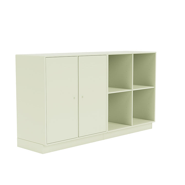 Montana paar klassiek dressoir met 7 cm plint, Pomelo Green