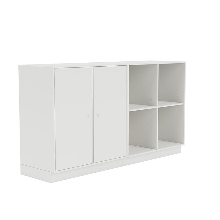 Montana paar klassiek dressoir met 7 cm plint, wit