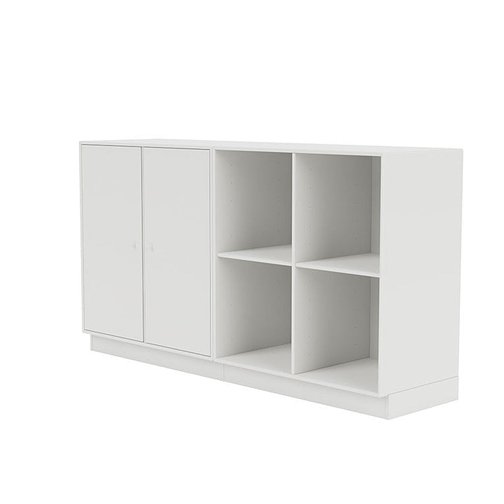 Montana coppia classica sideboard con plinto da 7 cm, bianco