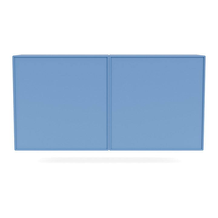 Montana Pair Classic Bookboard avec rail de suspension, bleu azur