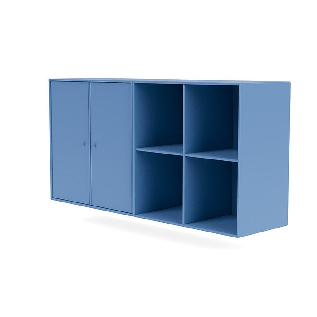 Montana Pair Classic Sideboard With Suspension Rail, Azure Blue
