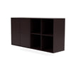 Coppia Montana Classic Sideboard con binario di sospensione, marrone balsamico