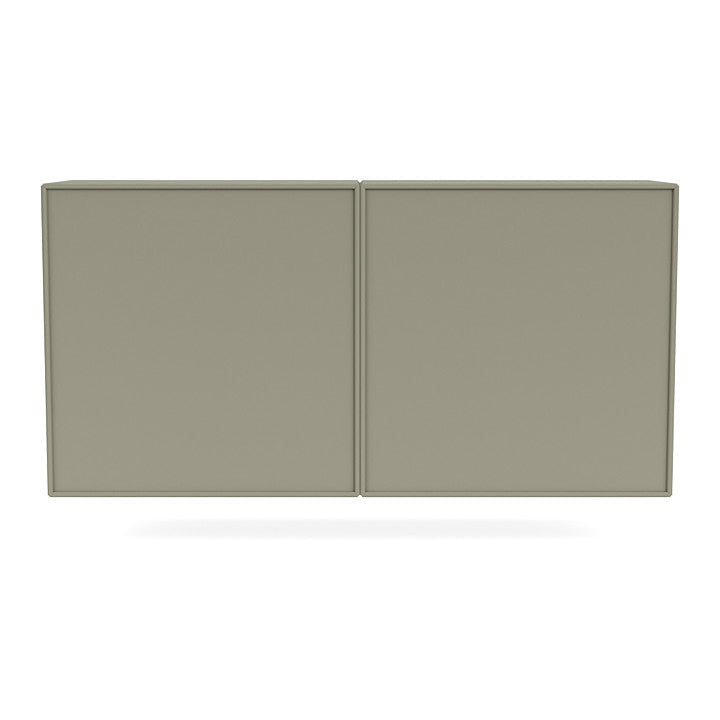 Coppia Montana Classic Sideboard con binario di sospensione, Greenna Finestra