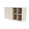 Montana Pair Classic dressoir met ophangrail, haver