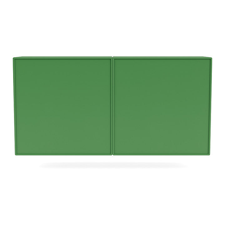 Montana paar klassiek dressoir met ophangrail, Parsley Green