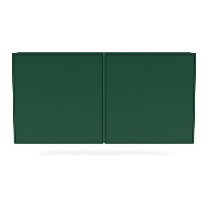 Montana paar klassiek dressoir met ophangrail, Pine Green