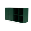 Montana paar klassiek dressoir met ophangrail, Pine Green