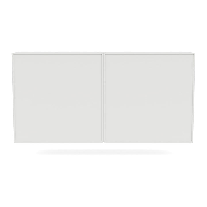 Montana Pair Classic Bookboard avec rail de suspension, blanc