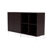 Montana Paar klassisches Sideboard mit Beinen, Balsamic/Schneewittchen