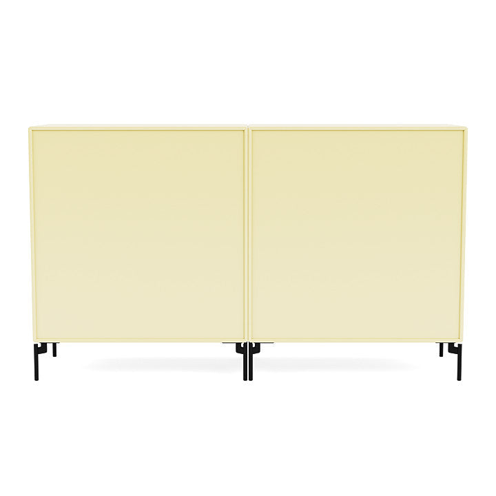 Montana Pair Classic Bookboard avec les jambes, Camomile / Black