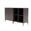 Montana Pair Classic Sideboard With Legs, Coffee/Black