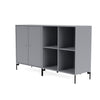 Montana Pair Classic Sideboard With Legs Graphic/Black