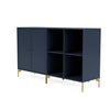 Montana Paar klassisches Sideboard mit Beinen, Juniper/Messing