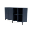 Coppia Montana Classic Sideboard con gambe, ginepro/nero