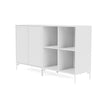 Montana Pair Classic Sideboard With Legs New White/Snow White