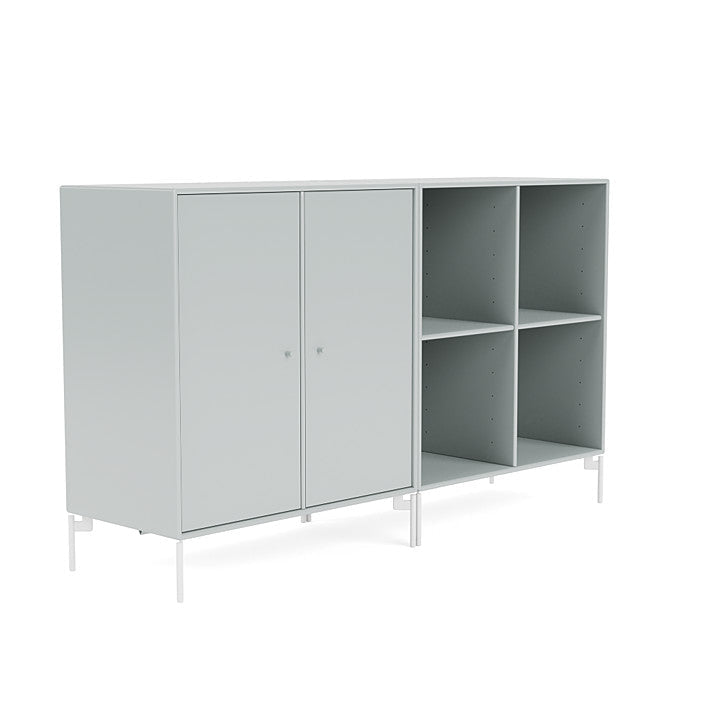 Coppia Montana Classic Sideboard con gambe, ostriche/Biancaneve